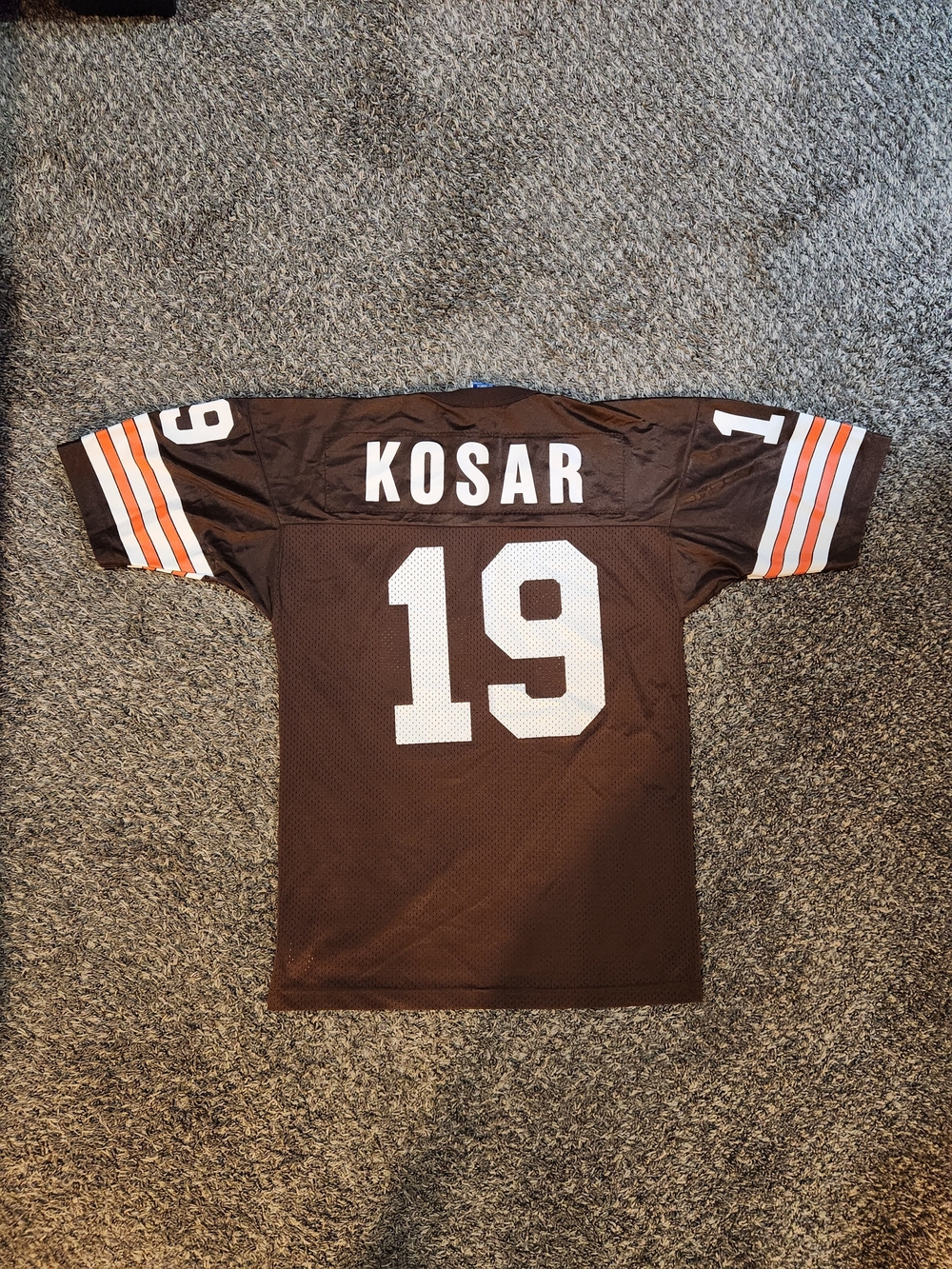 Vintage Champion Cleveland Browns #19 Kosar Jersey Size Medium Like New